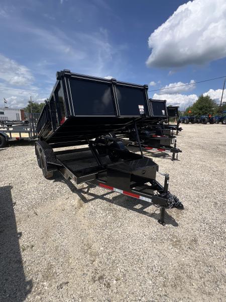 New 2026 P & T Trailers 6X12 DUMP W/RAMP Dump Trailer