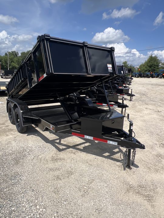 New 2026 P & T Trailers 6X12 DUMP W/RAMP Dump Trailer