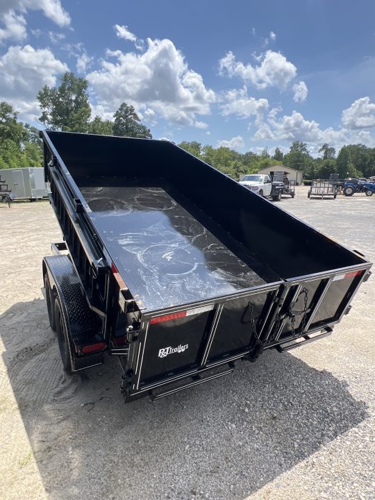 New 2026 P & T Trailers 6X12 DUMP W/RAMP Dump Trailer