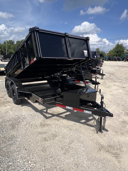 New 2026 P & T Trailers 6X12 DUMP W/RAMP Dump Trailer