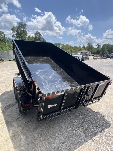 New 2026 P & T Trailers 6X12 DUMP W/RAMP Dump Trailer