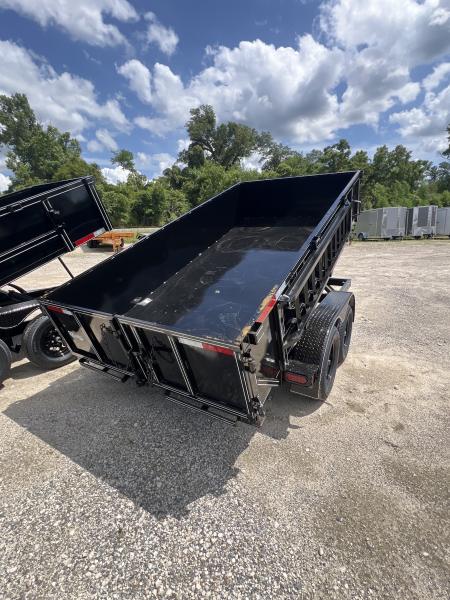 New 2026 P & T Trailers 6X12 DUMP W/RAMP Dump Trailer