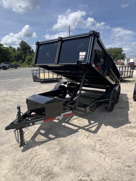 New 2026 P & T Trailers 6X12 DUMP W/RAMP Dump Trailer