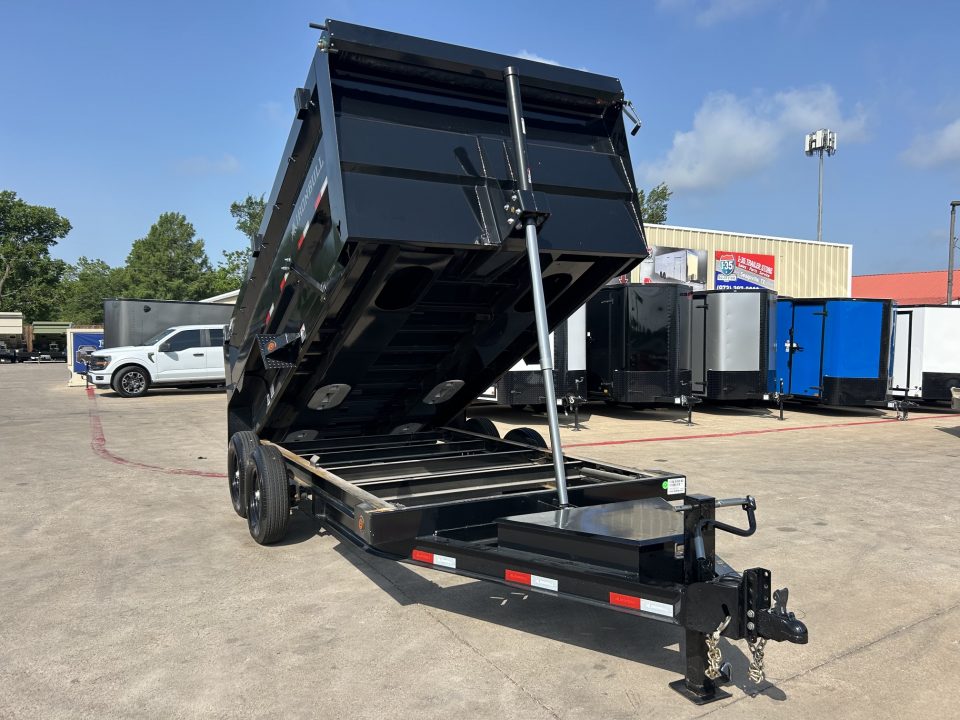 New 2026 Iron Bull DTB 7'x14'x4' Dump Trailer