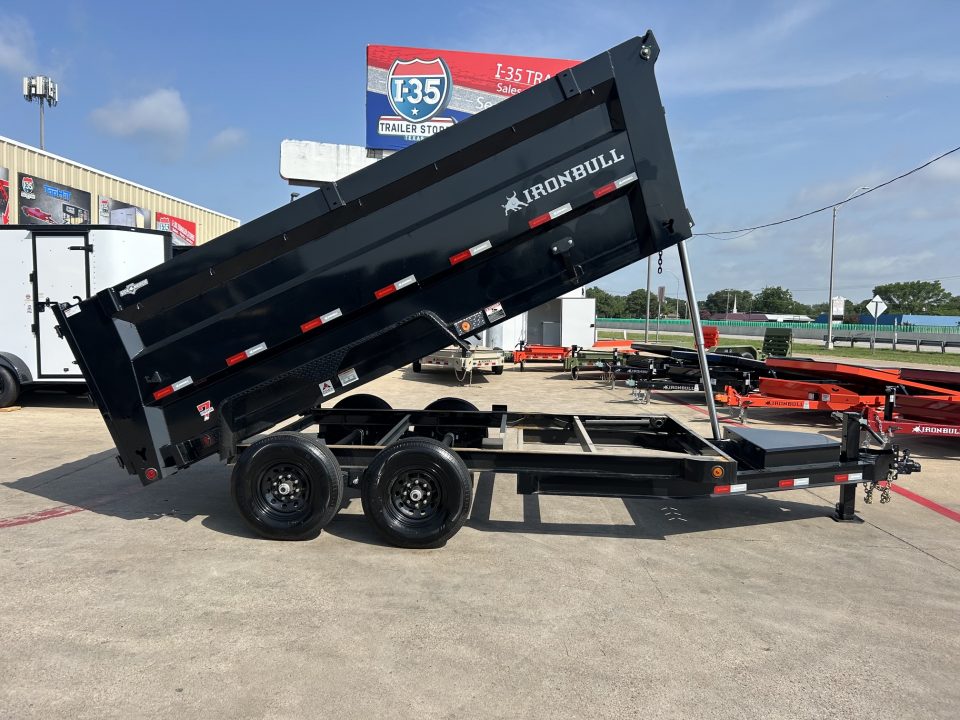 New 2026 Iron Bull DTB 7'x14'x4' Dump Trailer