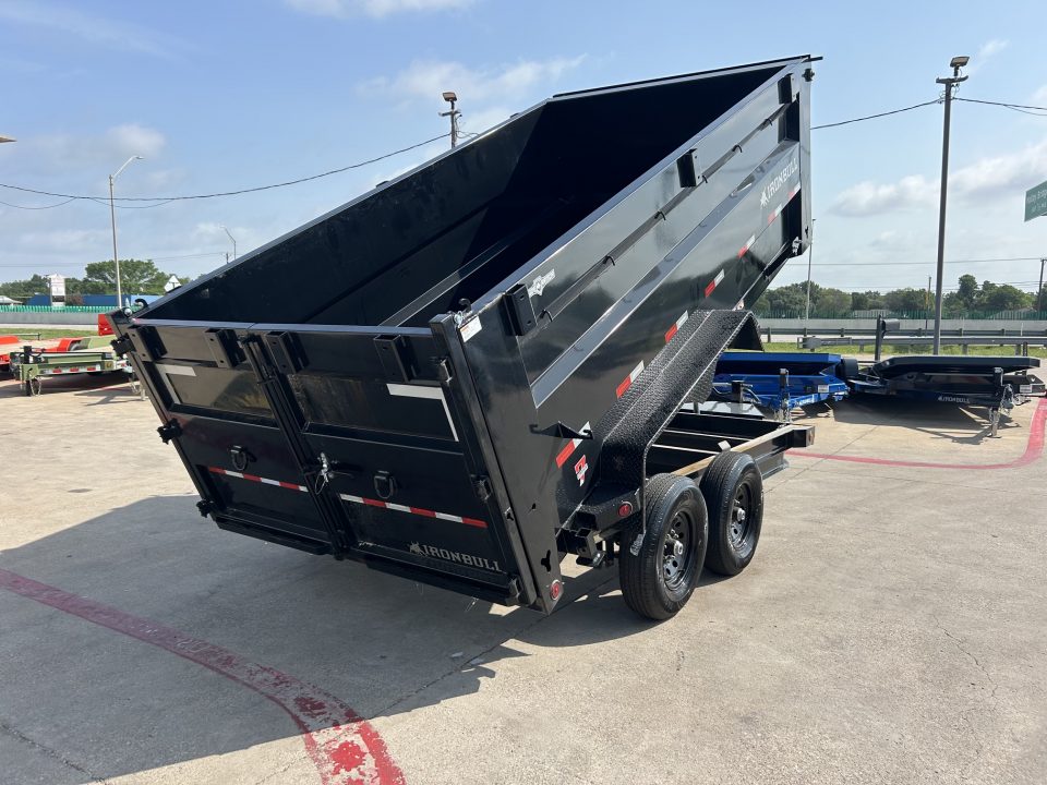 New 2026 Iron Bull DTB 7'x14'x4' Dump Trailer
