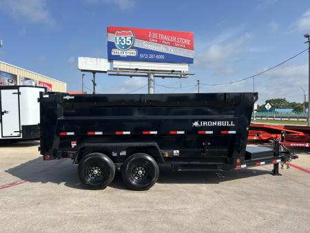New 2026 Iron Bull DTB 7'x14'x4' Dump Trailer