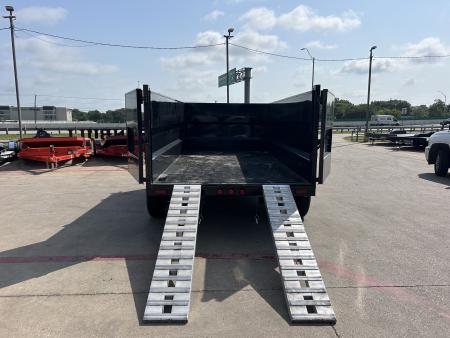New 2026 Iron Bull DTB 7'x14'x4' Dump Trailer
