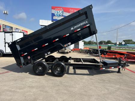 New 2026 Iron Bull DTB 7'x14'x4' Dump Trailer