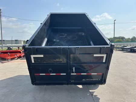 New 2026 Iron Bull DTB 7'x14'x4' Dump Trailer