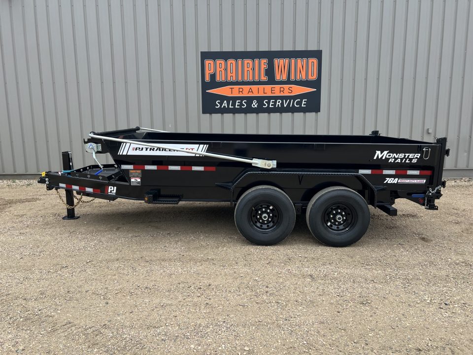 New 2027 PJ Trailers 14 DT Telescopic Dump Trailer