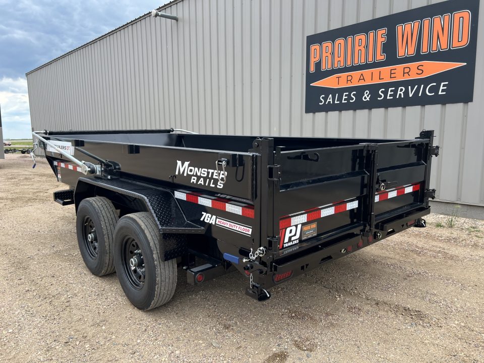 New 2027 PJ Trailers 14 DT Telescopic Dump Trailer