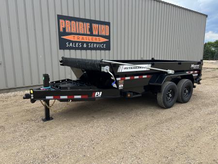 New 2027 PJ Trailers 14 DT Telescopic Dump Trailer