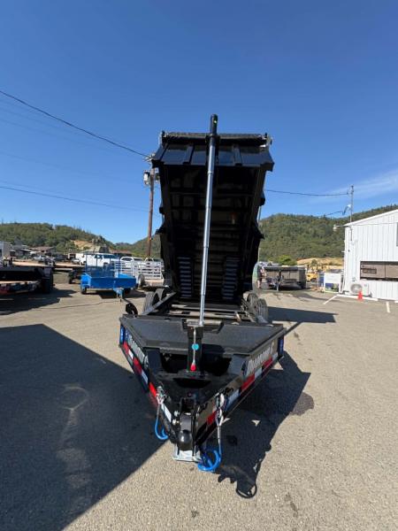 New DUMP TRAILER 2026 Diamond C LPT207 82X14 LOW PROFILE 15500 GVWR 44" SIDES ONYX BLACK