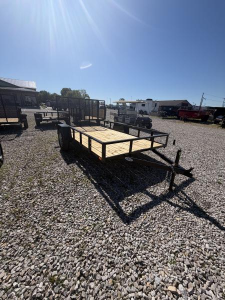 New 2026 AMO US121 Utility Trailer 76X12 SA LOWSIDE (GVW:2990) BLACK