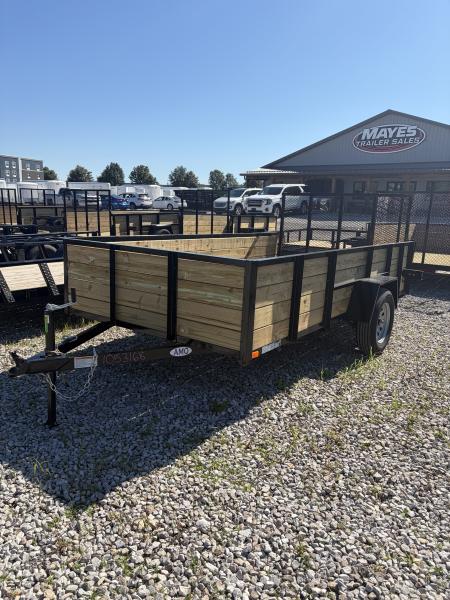 New 2026 AMO US121 Utility Trailer 76X12 SA HIGH SIDE (GVW:2990) BLACK