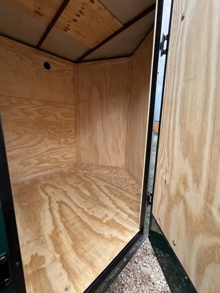 New 2026 Family Trailer 6x12 Tandem Axles Cargo / Enclosed Trailer-Screwless Exterior-Blackout Pkg-Rear Spoiler