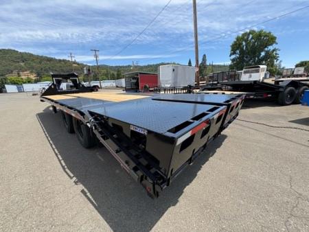 New SALE! EQUIPMENT TRAILER 2026 Diamond C FMAX210 25000 GVRW 25' X 102" FLATBED GOOSENECK ONYX BLACK