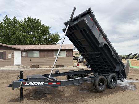New 2026 Lamar 7x14 14k Telescopic Dump Trailer