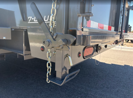 New 2026 Lamar 7x14 14k Telescopic Dump Trailer