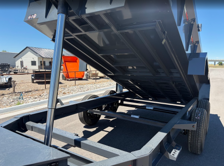 New 2026 Lamar 7x14 14k Telescopic Dump Trailer