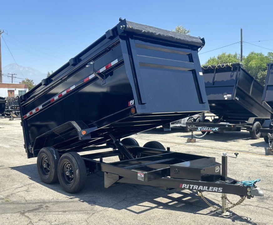 New 2027 PJ Trailers D3 72" Tandem Axle Dump Trailer