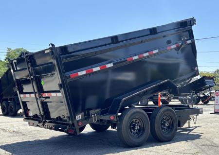New 2027 PJ Trailers D3 72" Tandem Axle Dump Trailer