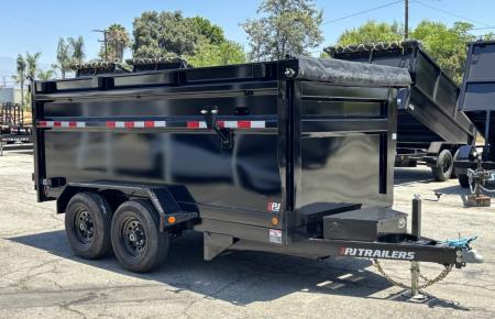 New 2027 PJ Trailers D3 72" Tandem Axle Dump Trailer
