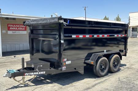 New 2027 PJ Trailers D3 72" Tandem Axle Dump Trailer