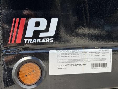 New 2027 PJ Trailers D3 72" Tandem Axle Dump Trailer