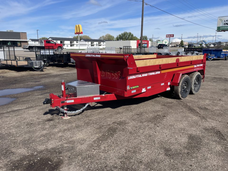 New 2026 Southland 7x14 14k Dump Trailer