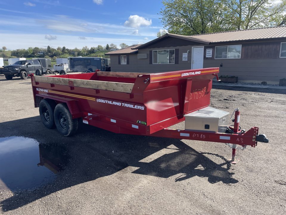 New 2026 Southland 7x14 14k Dump Trailer