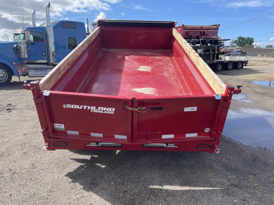 New 2026 Southland 7x14 14k Dump Trailer
