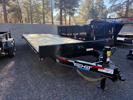 New 2026 Top Hat Trailers 83X20 Deck Over Trailer 14K Deckover Trailer