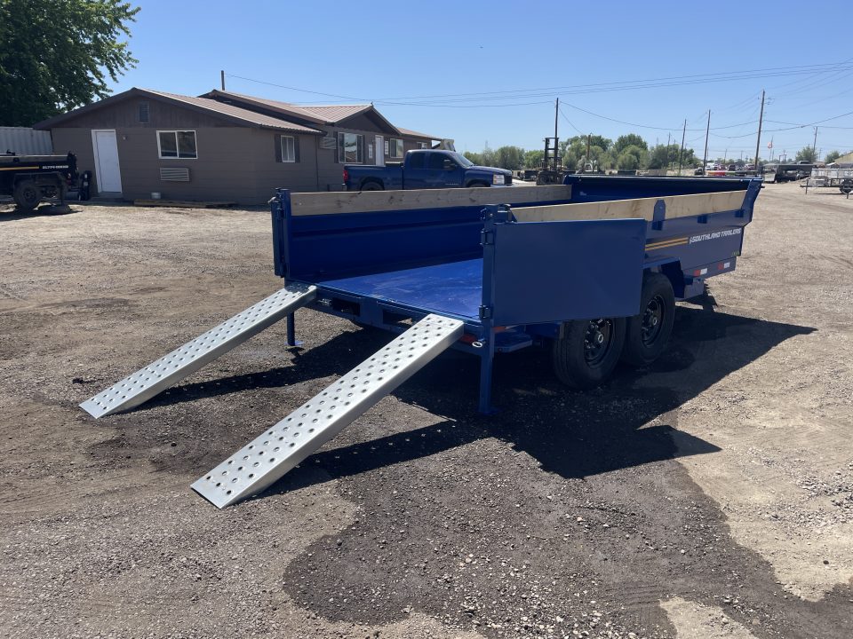 New 2026 Southland 7x14 14k Dump Trailer