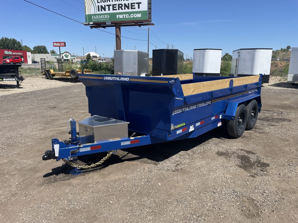 New 2026 Southland 7x14 14k Dump Trailer