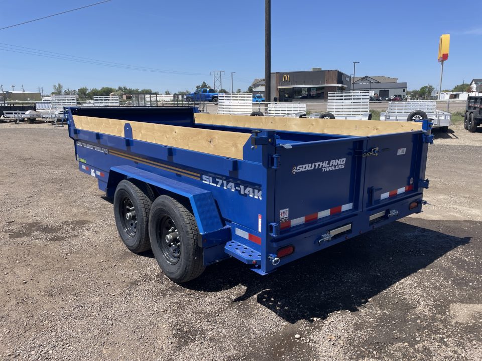 New 2026 Southland 7x14 14k Dump Trailer