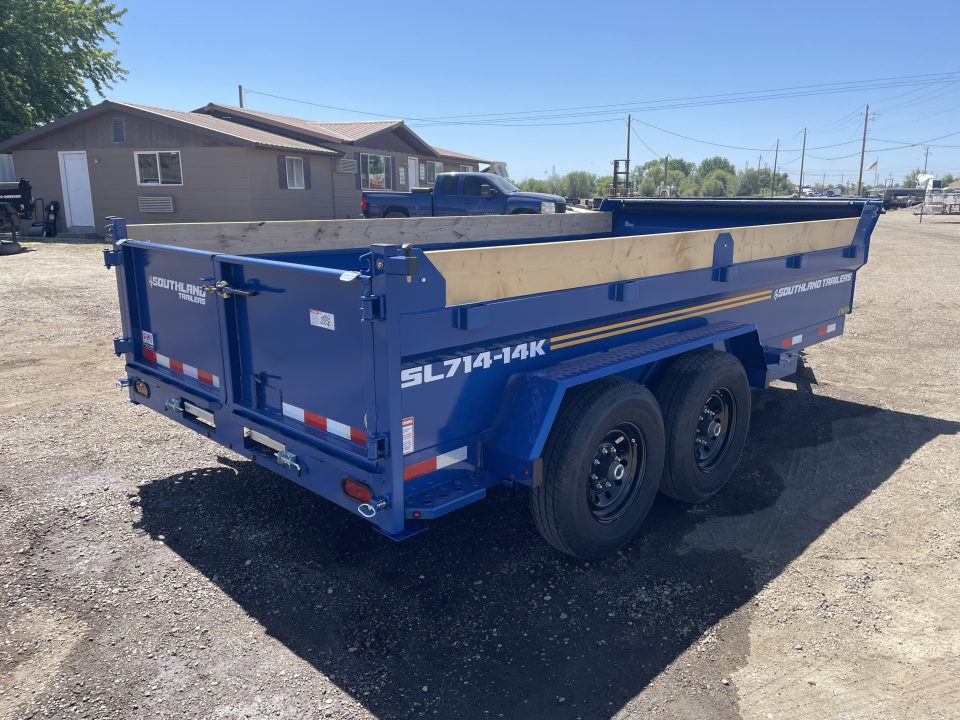 New 2026 Southland 7x14 14k Dump Trailer
