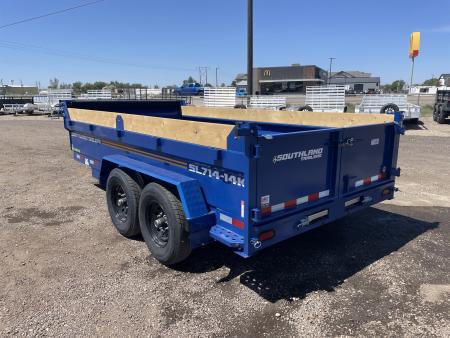 New 2026 Southland 7x14 14k Dump Trailer