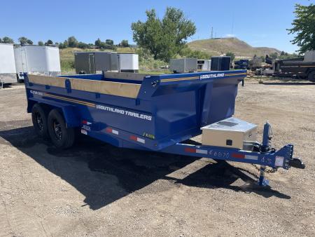 New 2026 Southland 7x14 14k Dump Trailer