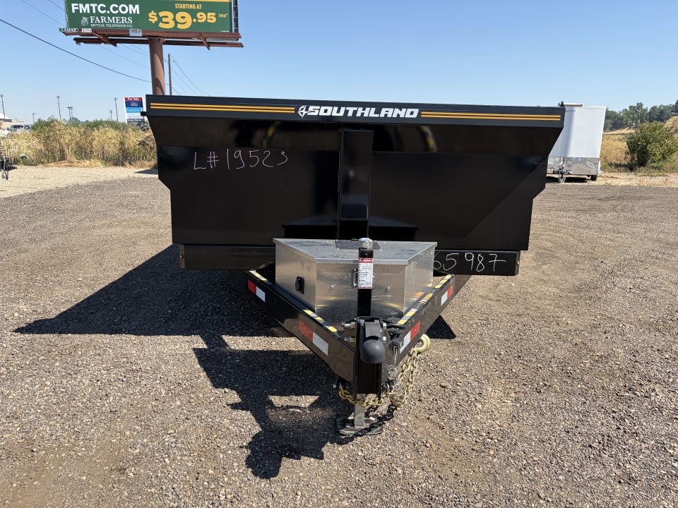 New 2026 Southland 7x16 14k Dump Trailer