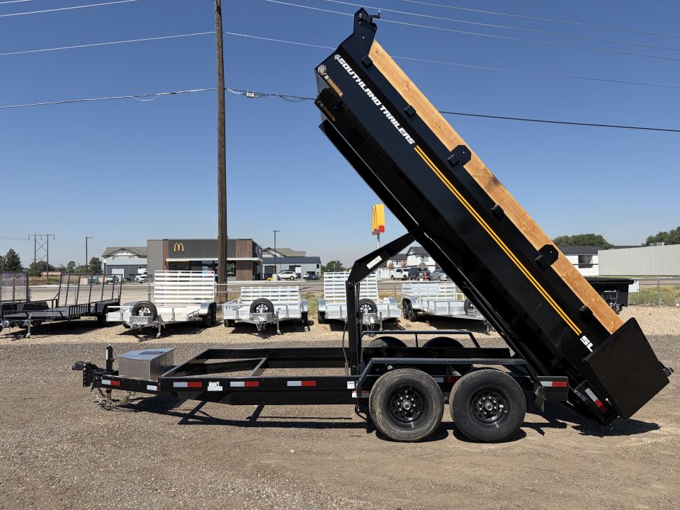 New 2026 Southland 7x16 14k Dump Trailer