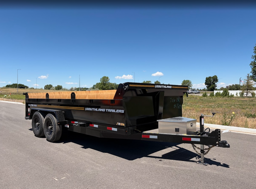 New 2026 Southland 7x16 14k Dump Trailer