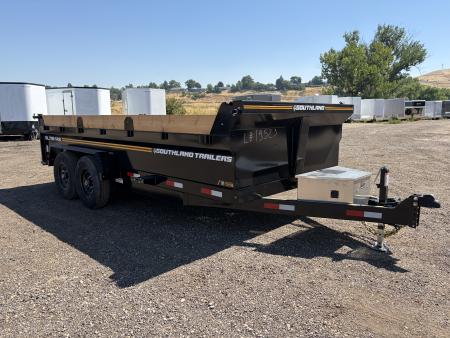 New 2026 Southland 7x16 14k Dump Trailer