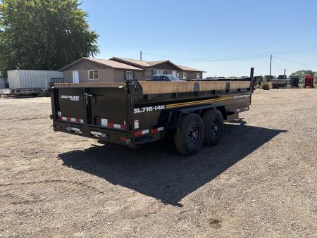 New 2026 Southland 7x16 14k Dump Trailer