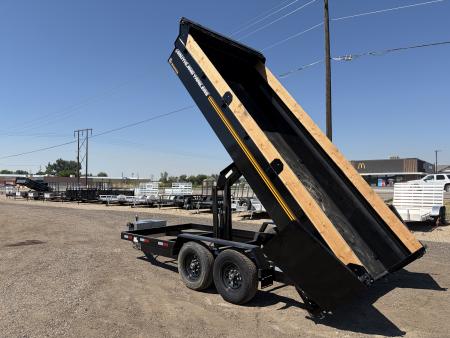 New 2026 Southland 7x16 14k Dump Trailer