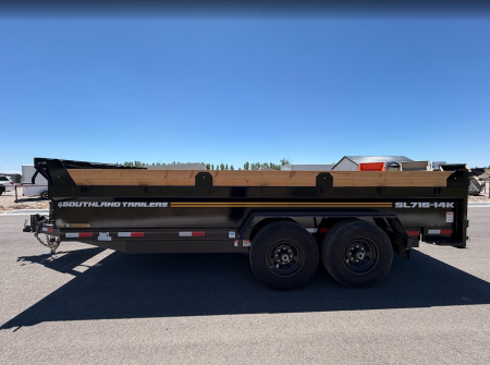 New 2026 Southland 7x16 14k Dump Trailer