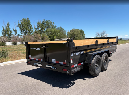 New 2026 Southland 7x16 14k Dump Trailer