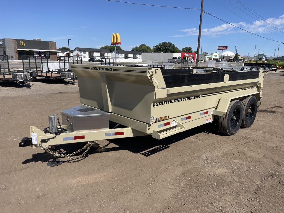 New 2026 Southland 7x14 16k HD Dump Trailer