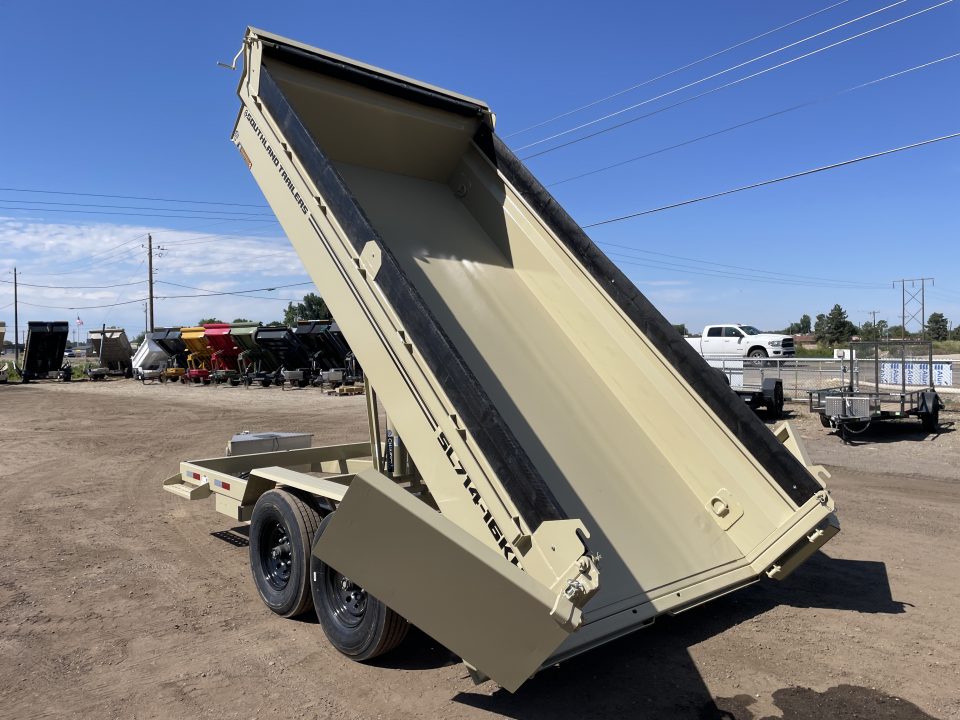 New 2026 Southland 7x14 16k HD Dump Trailer